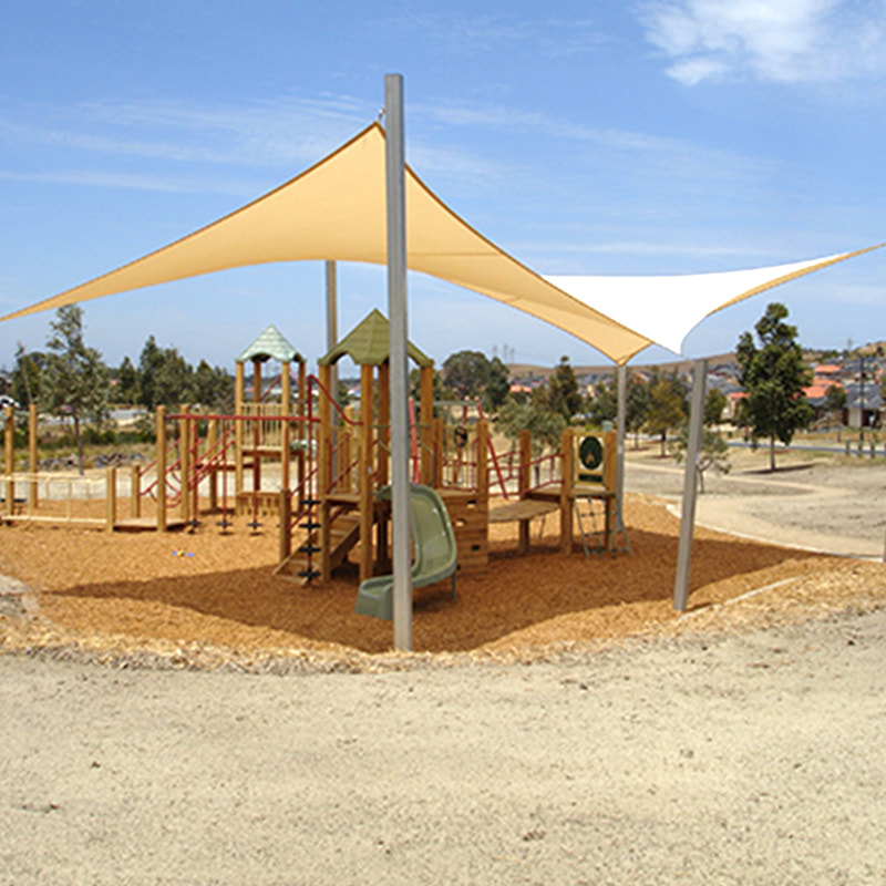 Utomhus Cantilever Shade Sail Canopy